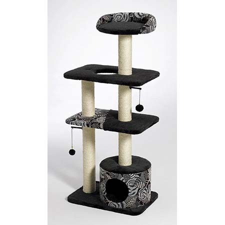 Midwest Catitude Tower Black 22" x 15" x 50.5" - 138T-BK