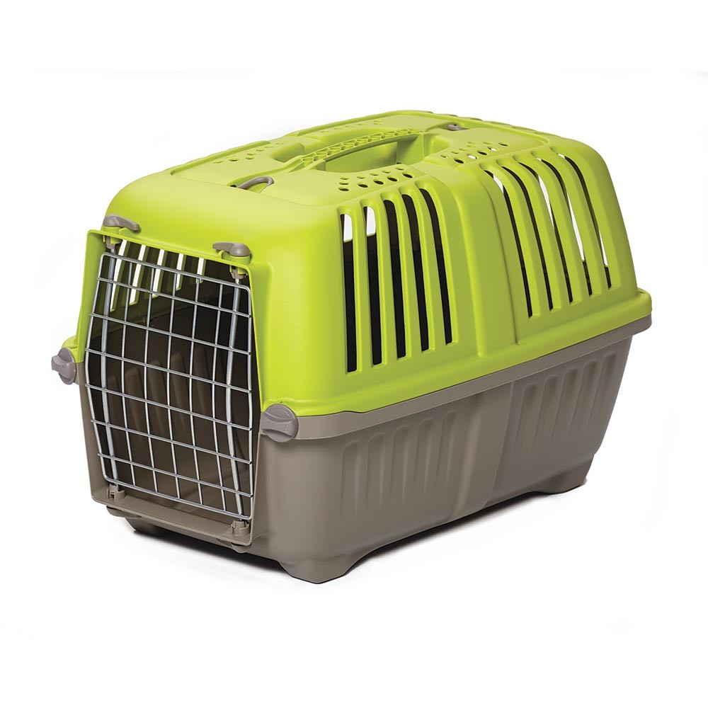 Midwest Green 21.875" x 14.25" x 14.25 Spree Plastic Pet Carrier
