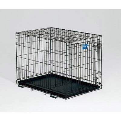 Single Door 24" x 18" x 21" Midwest Life Stages Dog Crate - LS-1